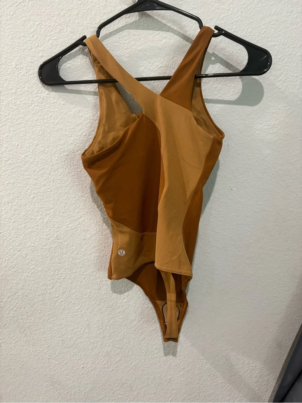 lululemon athletica Rust/Tan One-Piece Bodysuit